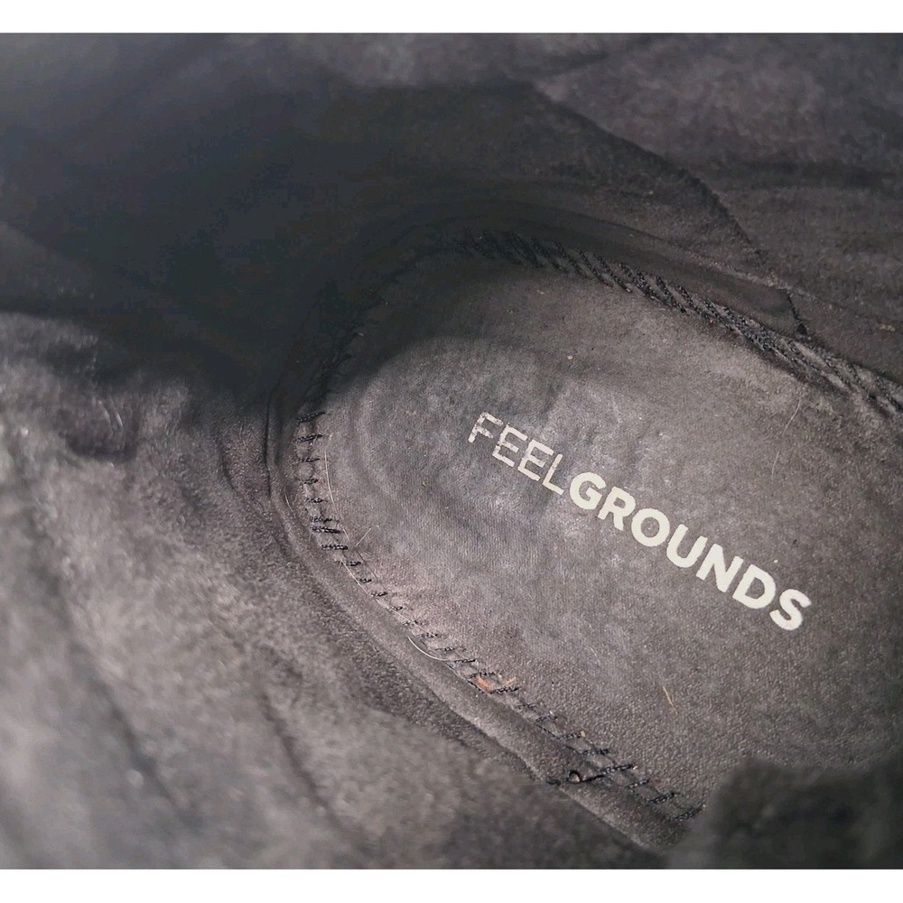 FEELGROUNDS Shoes Mens Size 14 Black Synthetic High Top Barefoot Casual Sneakers - Picture 10 of 13